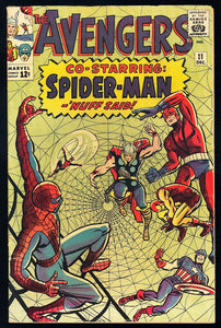 Avengers #11 Marvel 1964 (VG) 1st Spider-Man/Avengers Crossover!