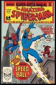 Amazing Spider-Man Annual #22 Marvel 1988 (NM+) 1st App of Speedball!