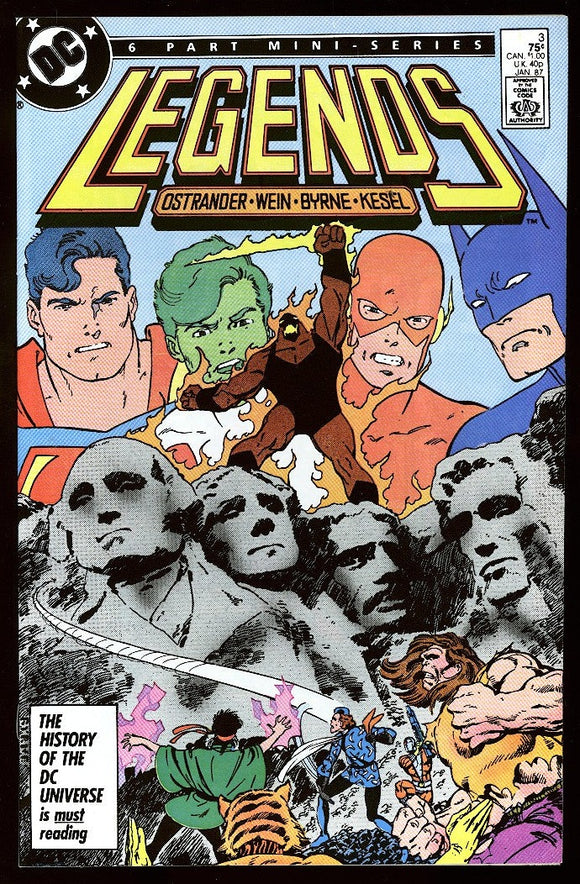 Legends #3 DC 1987 (NM) 1st App of the New Suicide Squad!