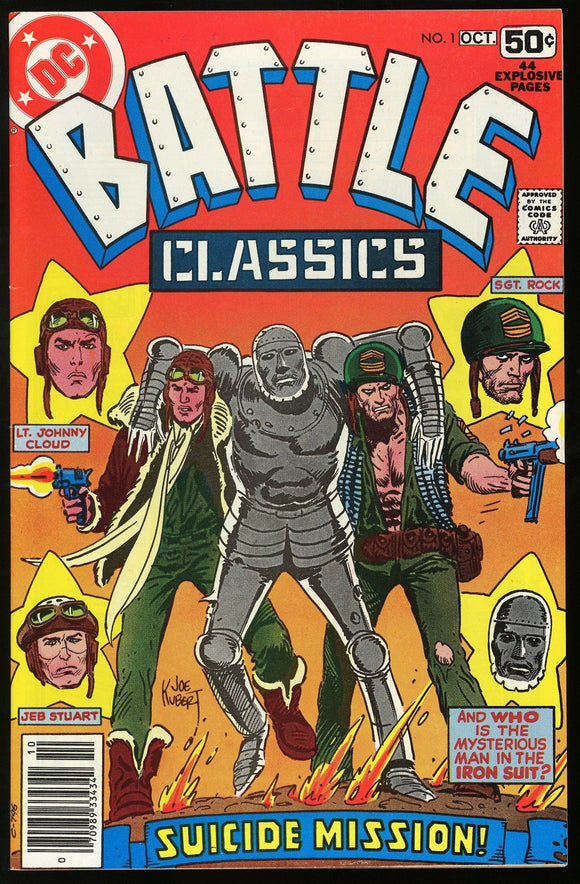 Battle Classics #1 DC Comics 1978 (NM-) Joe Kubert Artwork! Sgt. Rock!