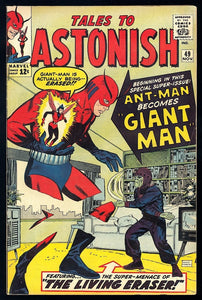 Tales to Astonish #49 Marvel 1963 (FN-) Ant-Man Becomes Giant-Man!