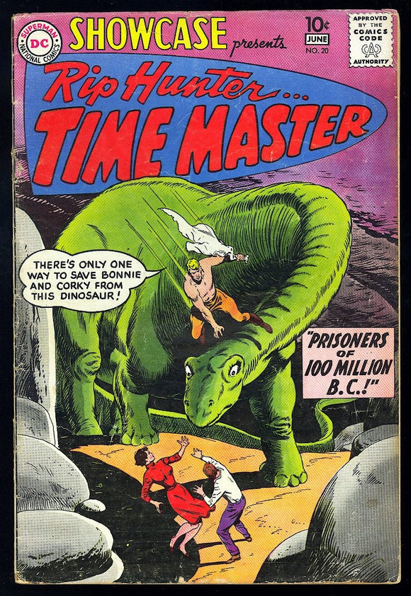 Showcase #20 DC 1959 (GD+) 1st Appearance of Rip Hunter!