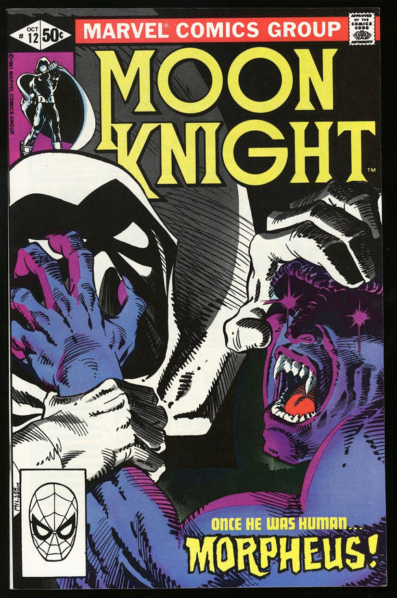 Moon Knight #12 Marvel 1981 (VF/NM) 1st Full App of Morpheus!