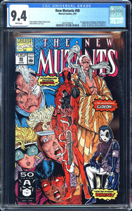 New Mutants #98 CGC 9.4 (1991) 1st Appearance of Deadpool!