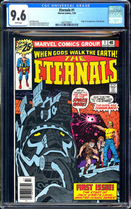 Eternals #1 CGC 9.6 (1976) Origin & 1st Appearance of the Eternals!
