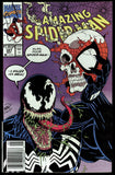 Amazing Spider-Man #347 1991 (VF/NM) Iconic Venom Cover! NEWSSTAND!