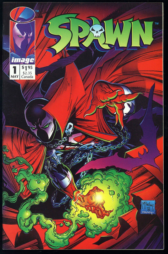Spawn #1 1992 (NM) 1st Appearance of Spawn! (Al Simmons)