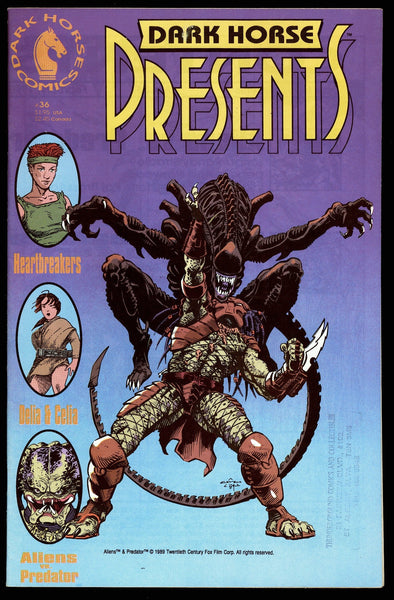 Dark Horse Presents #36 1990 (NM-) 1st Alien vs. Predator
