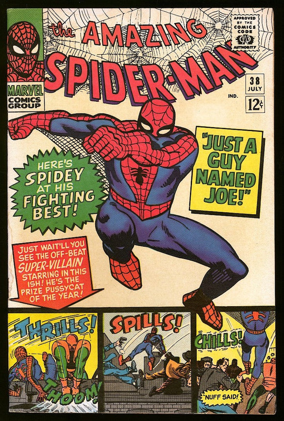 Amazing Spider-Man #38 Marvel 1966 (VG) 2nd Cameo of Mary Jane!