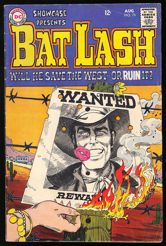 Showcase #76 DC Comics 1968 (VG+) 1st Appearance of Bat Lash!