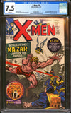 X-Men #10 CGC 7.5 (1965) 1st Silver Age Appearance of Ka-Zar!