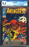 Avengers #23 CGC 9.2 (1965) 1st Ravonna Renslayer! 1st Romita Marvel Work!