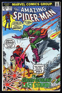 Amazing Spider-Man #122 Marvel 1973 (FN-) Death of Green Goblin!