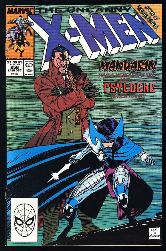 Uncanny X-Men #256 Marvel 1989 (NM+) 1st New Psylocke!