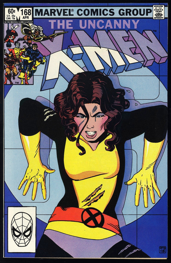 Uncanny X-Men #168 Marvel 1983 (NM) 1st Adult Madelyn Pryor!