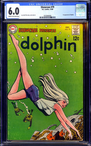 Showcase #79 CGC 6.0 (1968) 1st Appearance of Dolphin! RARE!