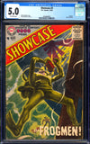 Showcase #3 CGC 5.0 (1956) Pre-Dates The Flash! Grey Tone Cover!