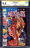 New Mutants #98 CGC 9.4 (1991) Signed by Stan Lee & Rob Liefeld!