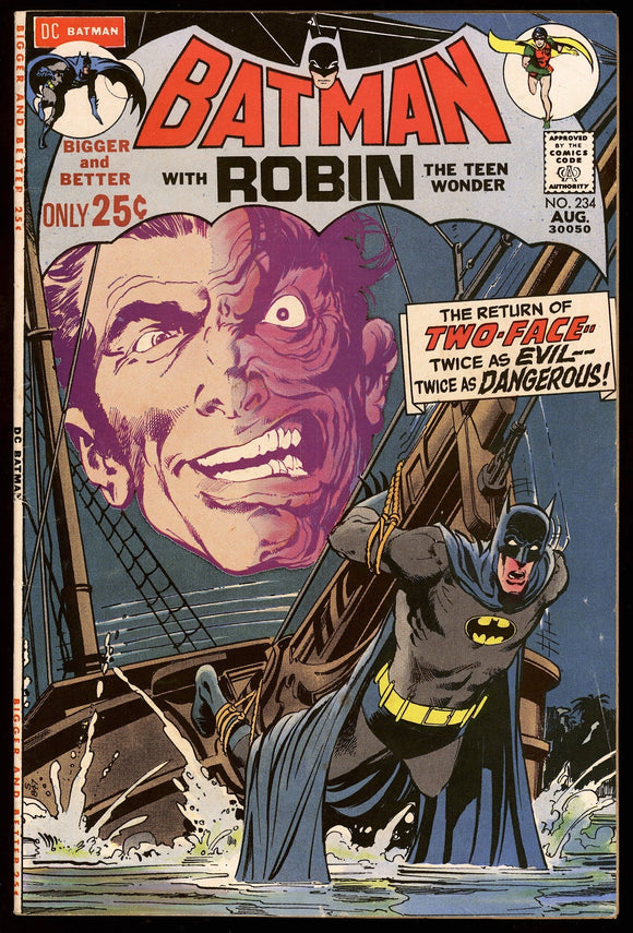 Batman #234 DC Comics 1971 (FN) 1st Silver-Age Two-Face!