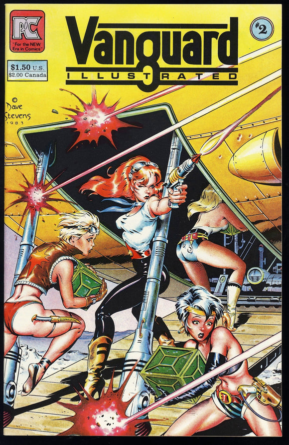 Vanguard Illustrated #2 PC 1984 (NM) Dave Stevens Good Girl Art!