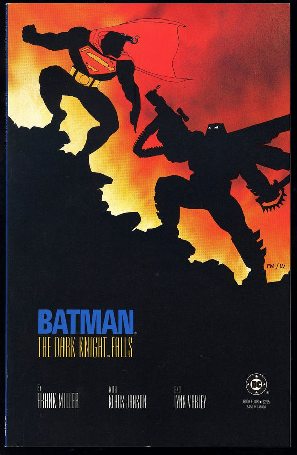 Batman The Dark Knight Falls Book #4 DC 1986 (NM) 1st Print Frank Miller!