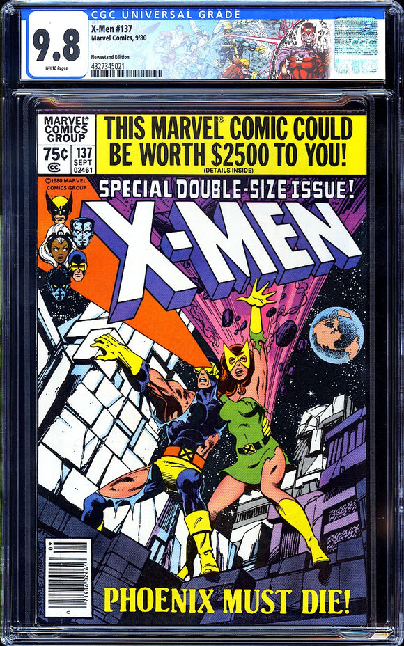 X-Men #137 CGC 9.8 (1980) 