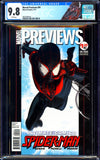 Marvel Previews #95 CGC 9.8 (2011) 1st Miles Morales Cover! HTF!