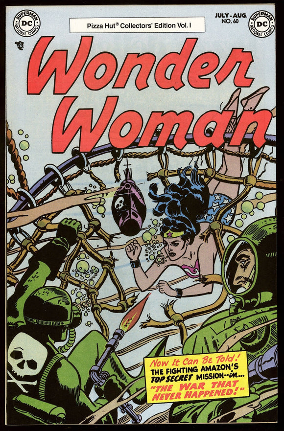 Wonder Woman #60 DC 1977 (NM) Pizza Hut Giveaway Reprint!