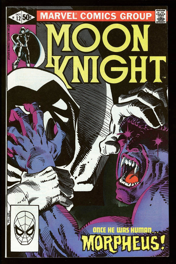 Moon Knight #12 Marvel 1981 (NM-) 1st Full App of Morpheus!