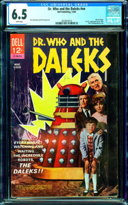 Dr. Who and the Daleks #1 CGC 6.5 (1966) 1st US App of Dr. Who!