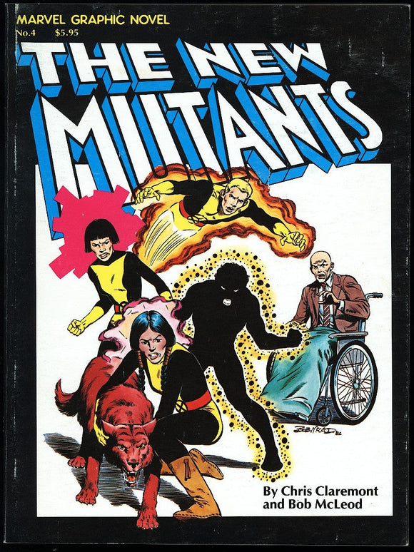 Marvel Graphic Novel #4 Marvel 1982 (FN/VF) 1st New Mutants! CPV!