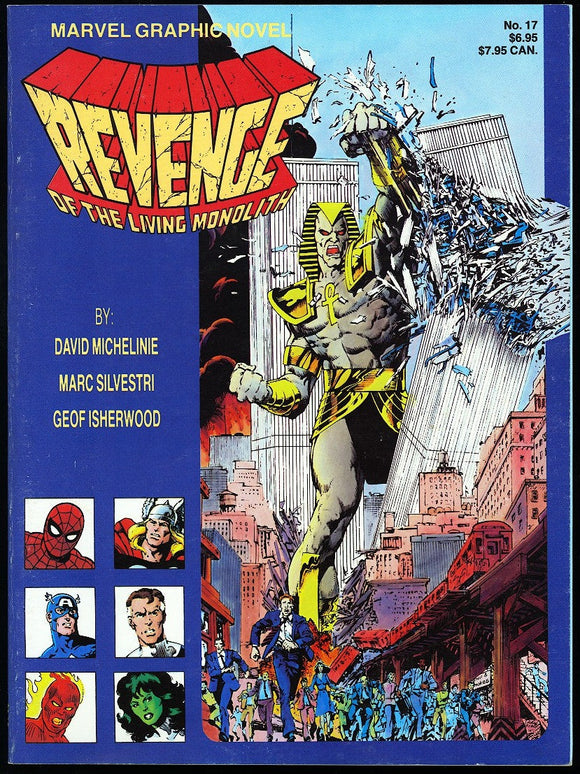 Marvel Graphic Novel #17 1985 (VF) 1st App of Apocalypse! 1st Print