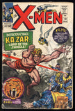 X-Men #10 Marvel 1965 (GD) 1st S.A. Appearance of Ka-Zar & Zabu!