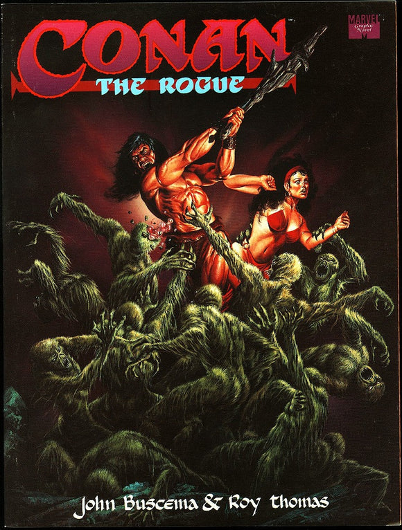 Conan The Rogue Marvel Graphic Novel 1991 (VF/NM) 1st Printing