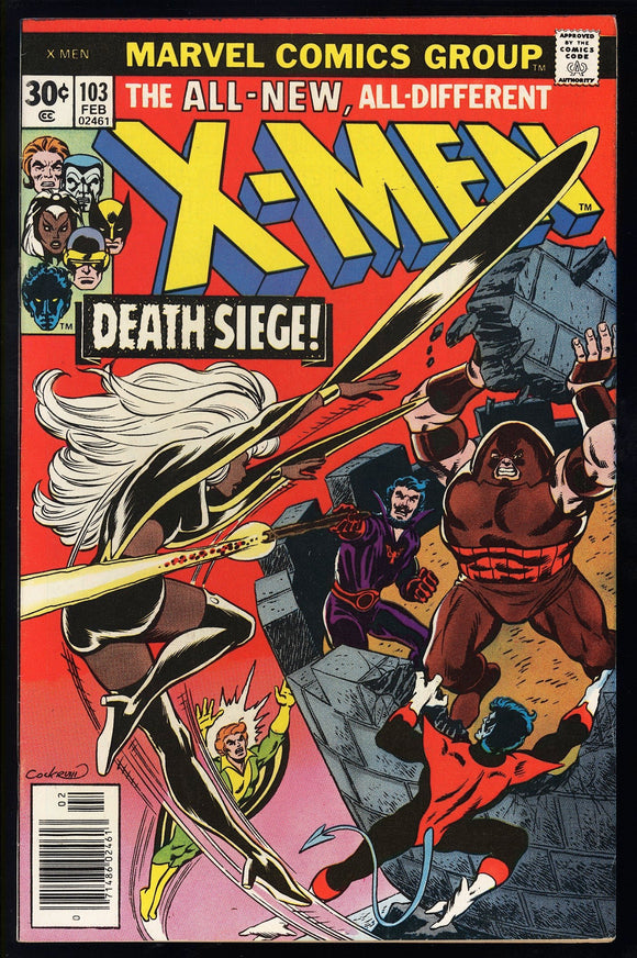 X-Men #103 Marvel 1976 (VF+) 1st Wolverine Called Logan!