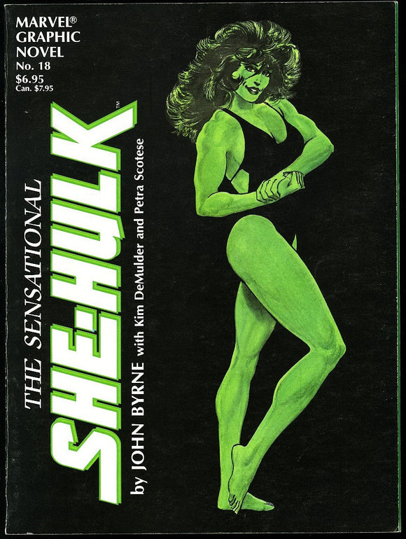 Marvel Graphic Novel #18 1985 (VF-) John Byrne Sensational She Hulk!