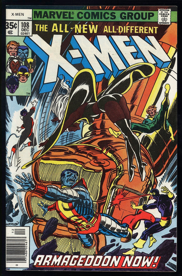 X-Men #108 Marvel 1977 (NM-) 1st John Byrne Art on X-Men!