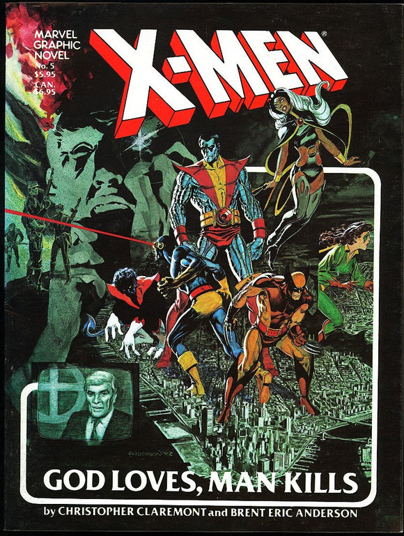 Marvel Graphic Novel #5 Marvel 1982 (VF+) Claremont! 1st Printing!