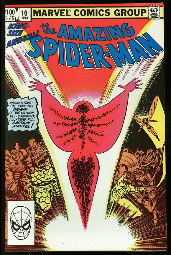 Amazing Spider-Man Annual #16 Marvel 1982 (NM-/NM) 1st Monica Rambeau!