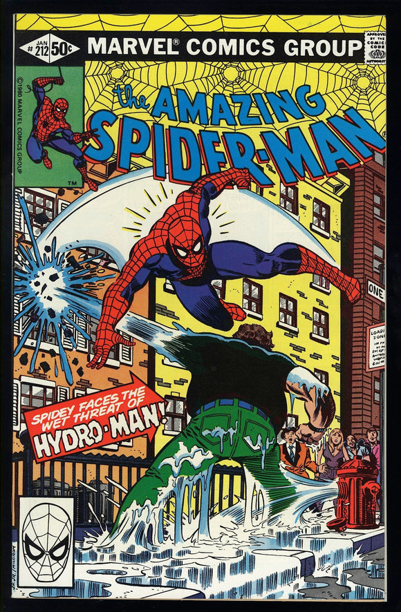 Amazing Spider-Man #212 Marvel 1981 (NM) 1st App of Hydro-Man!