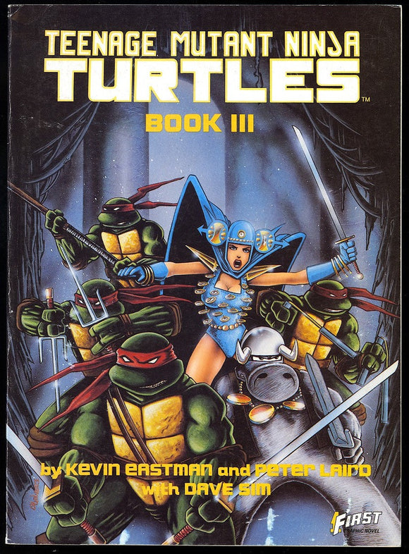 Teenage Mutant Ninja Turtles Book 3 1987 (VF-) 1st Printing TPB