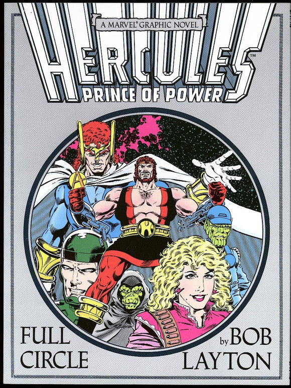 Hercules Prince of Power Full Circle Marvel 1988 (NM-) 1st Printing