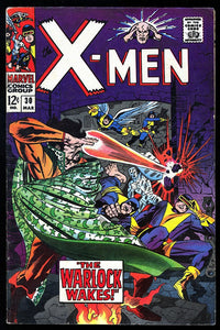 X-Men #30 Marvel Comics 1967 (FN-) Warlock Cover & Appearance!