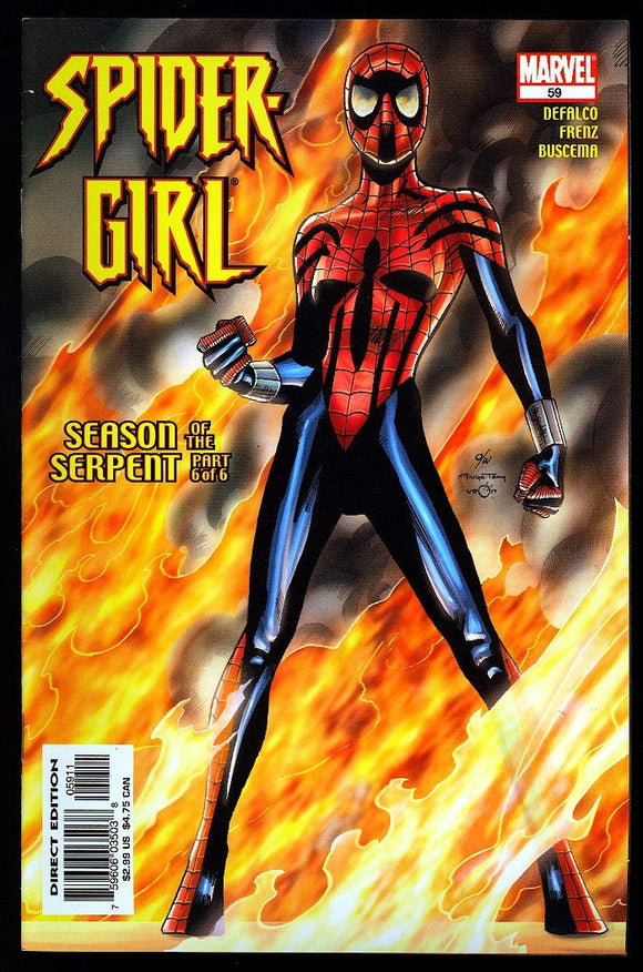 Spider-Girl #59 Marvel 2003 (NM+) 1st App of Benjamin 