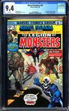 Marvel Premiere #28 CGC 9.4 (1976) 1st Legion of Monsters Begins!