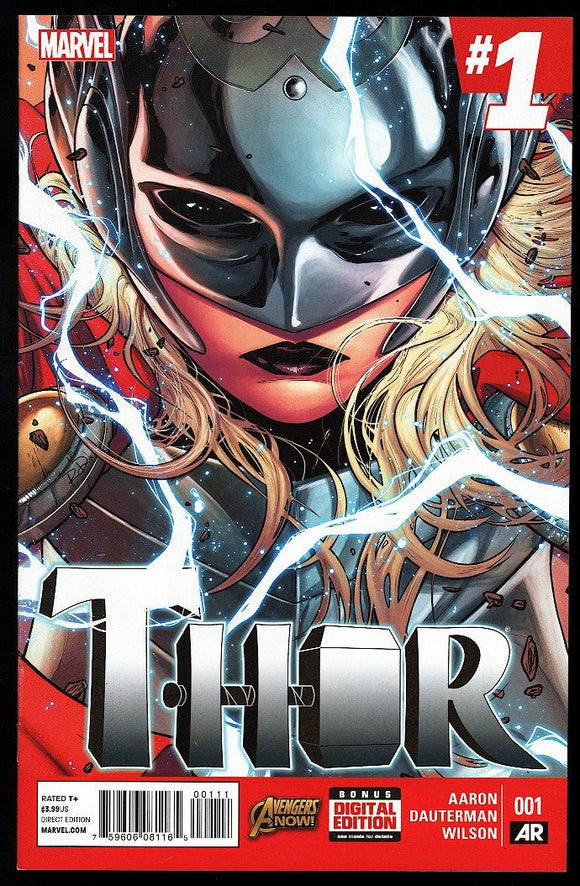 Thor #1 Marvel 2014 (NM) 1st Jane Foster as the New Thor! 1st Print