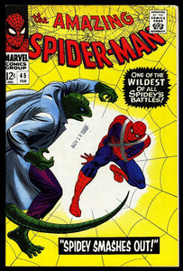 Amazing Spider-Man #45 Marvel 1966 (VF-) 3rd App of the Lizard!