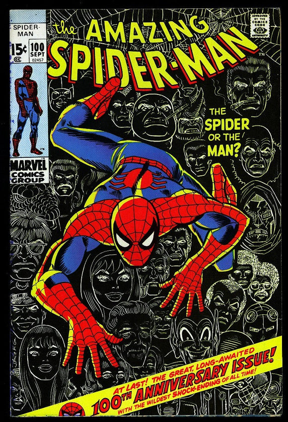 Amazing Spider-Man #100 Marvel 1971 (FN+) 1st 6 Arm Spider-Man!