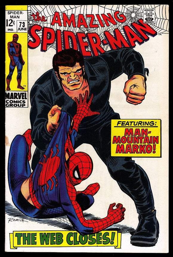 Amazing Spider-Man #73 Marvel 1969 (FN+) 1st App of Silvermane!