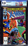 Uncanny X-Men #150 CGC 9.0 (1981) Magneto Appearance! Custom Label